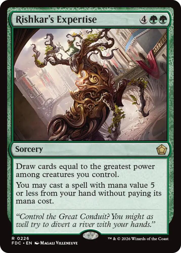 Rishkar's Expertise, Commander: Foundations 226