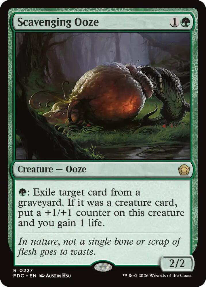 Scavenging Ooze, Commander: Foundations 227