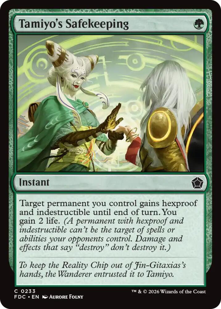Tamiyo's Safekeeping, Commander: Foundations 233