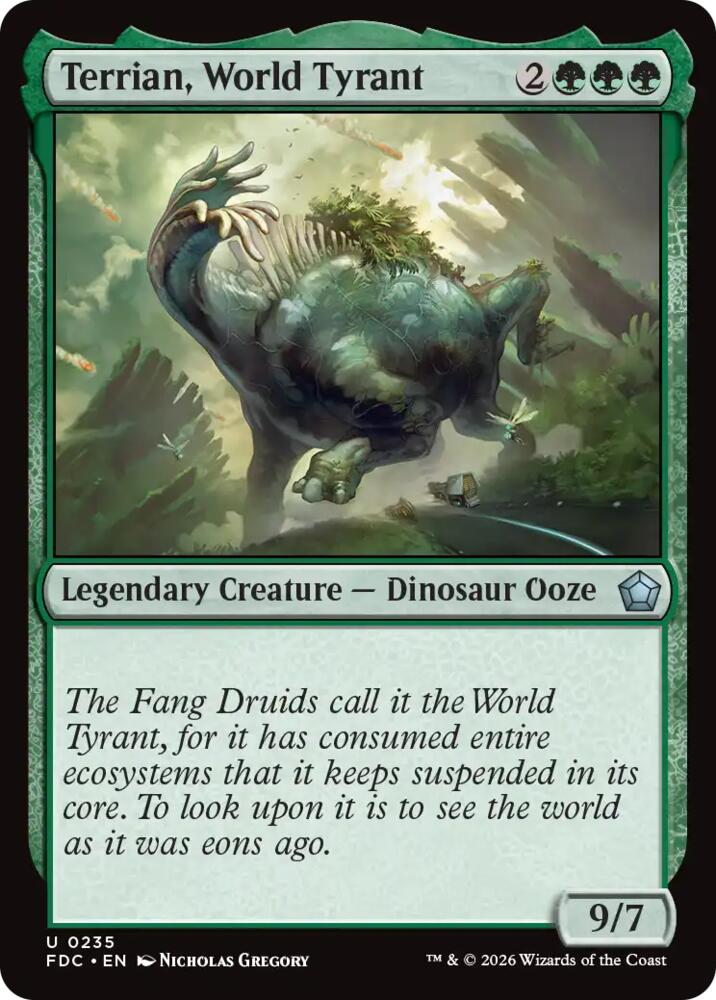 Terrian, World Tyrant, Commander: Foundations 235