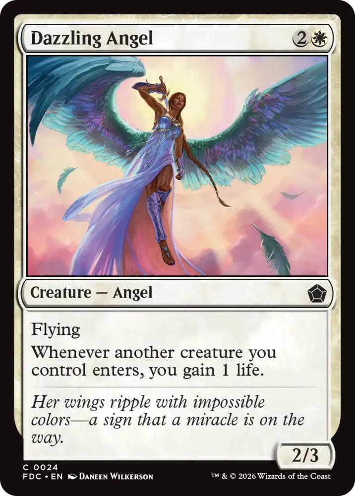 Dazzling Angel, Commander: Foundations 24