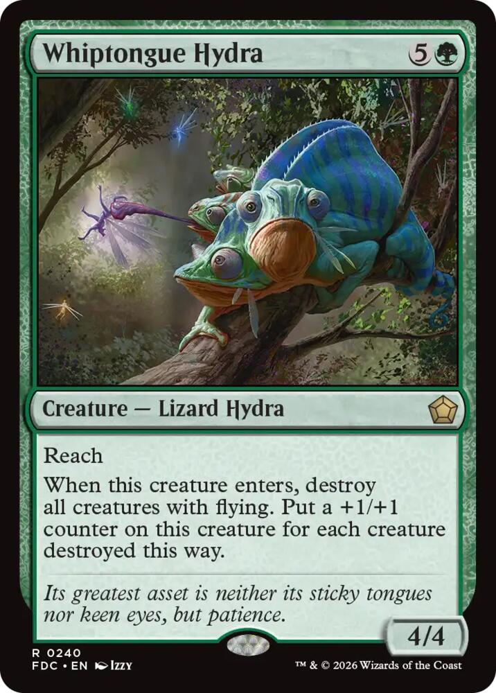 Whiptongue Hydra, Commander: Foundations 240