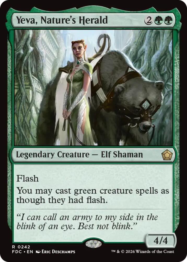 Yeva, Nature's Herald, Commander: Foundations 242