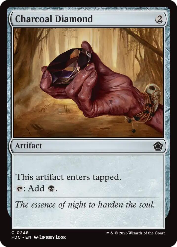 Charcoal Diamond, Commander: Foundations 248