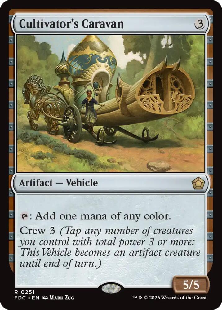 Cultivator's Caravan, Commander: Foundations 251