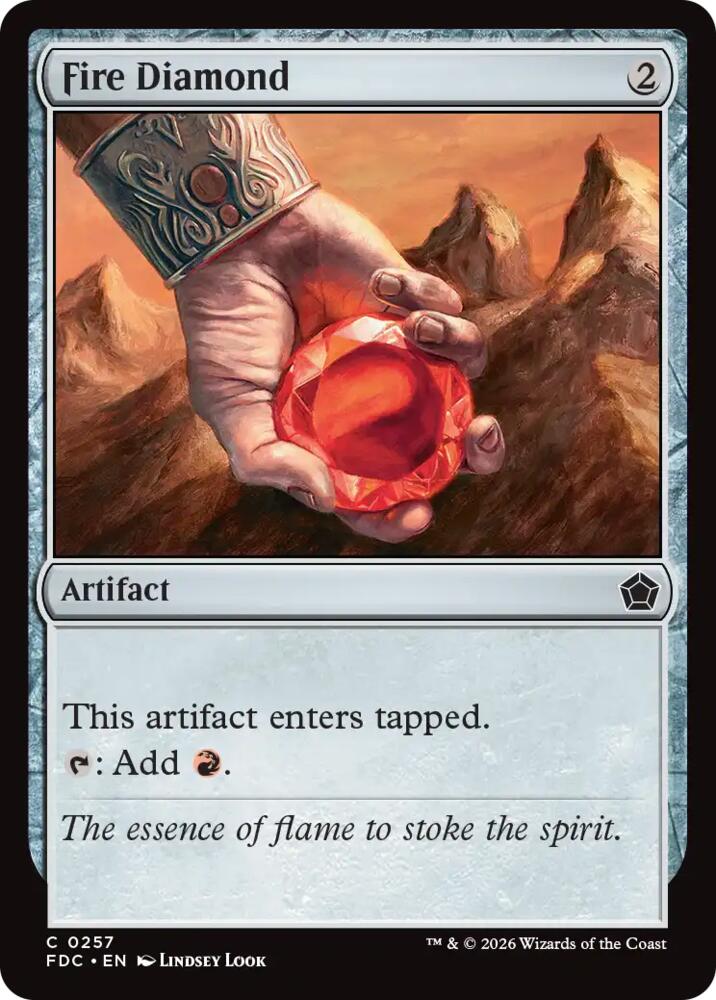 Fire Diamond, Commander: Foundations 257