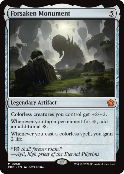 Forsaken Monument, Commander: Foundations 258