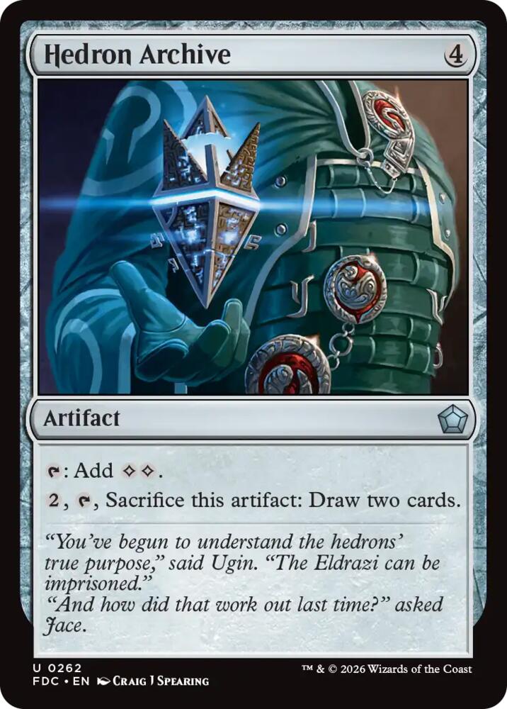 Hedron Archive, Commander: Foundations 262