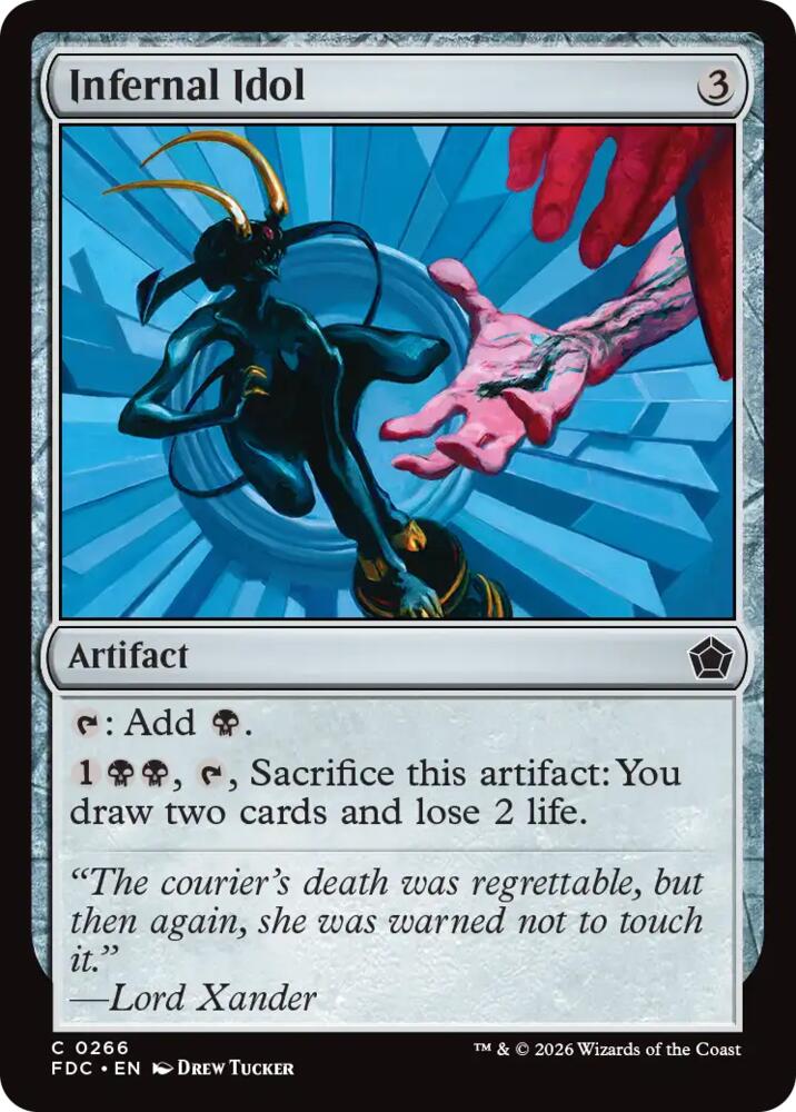 Infernal Idol, Commander: Foundations 266