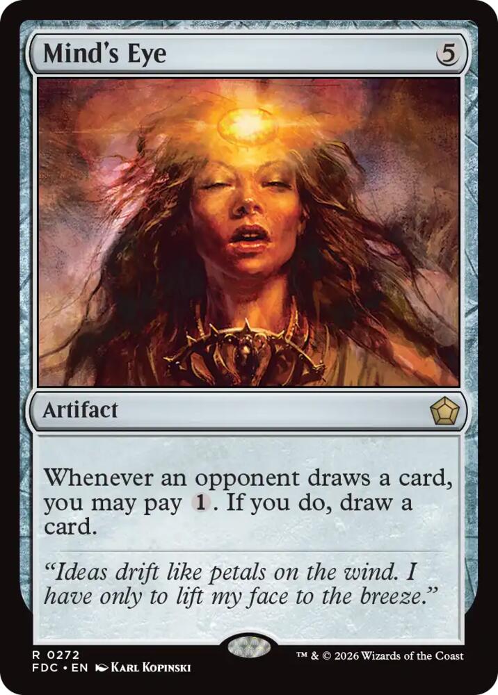 Mind's Eye, Commander: Foundations 272