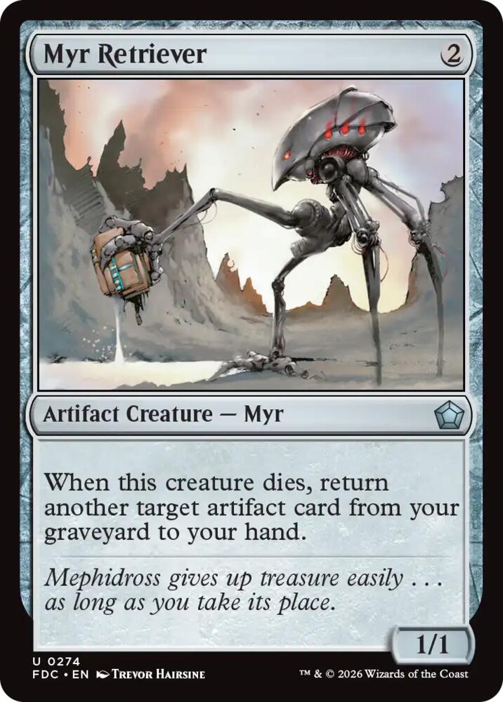 Myr Retriever, Commander: Foundations 274