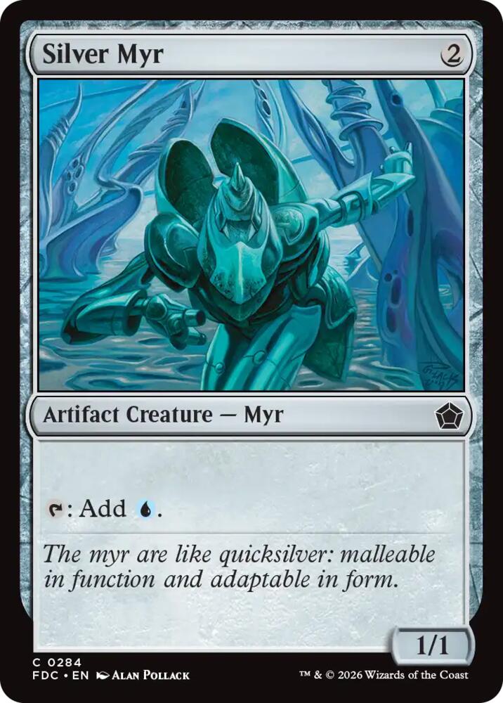 Silver Myr, Commander: Foundations 284