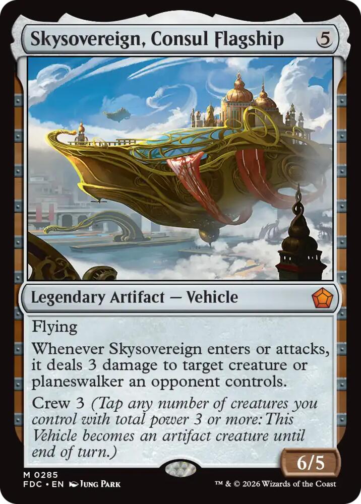 Skysovereign, Consul Flagship, Commander: Foundations 285