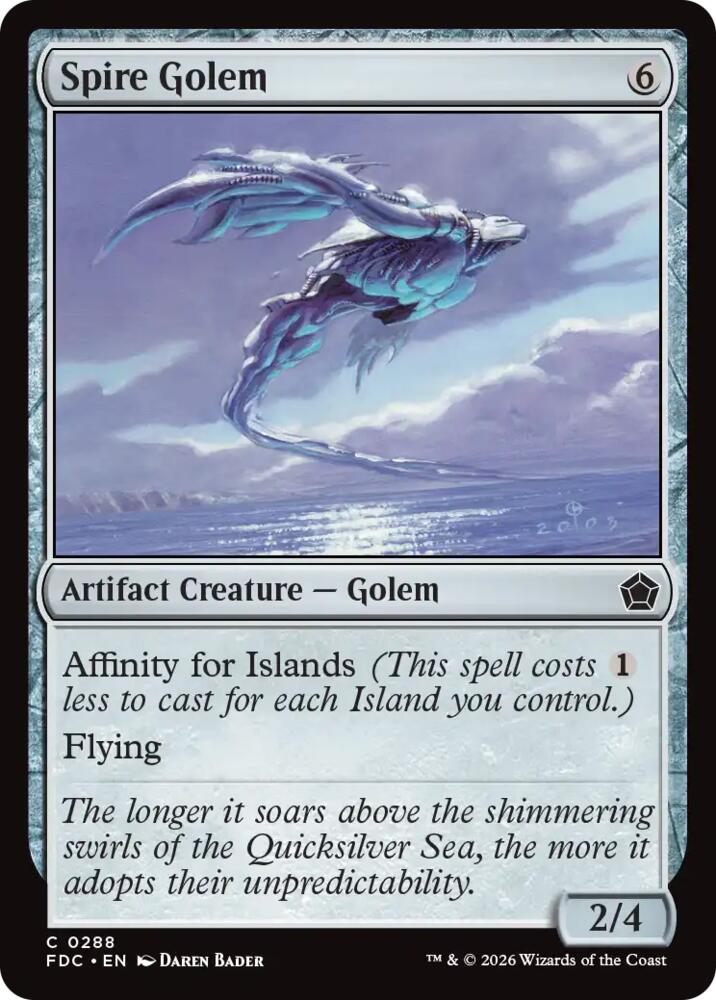 Spire Golem, Commander: Foundations 288
