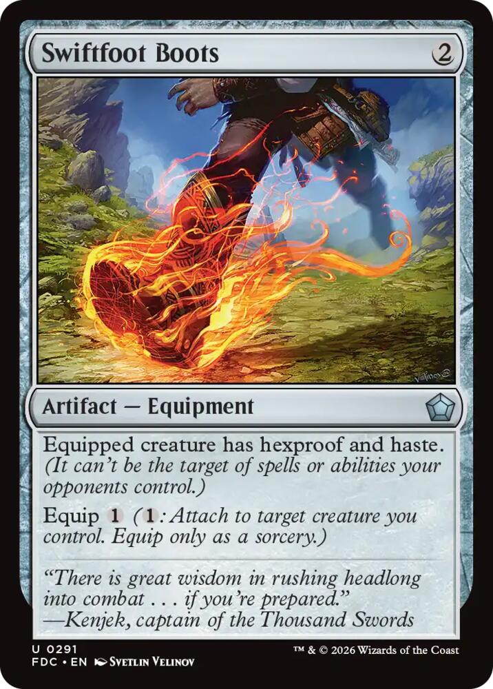 Swiftfoot Boots, Commander: Foundations 291