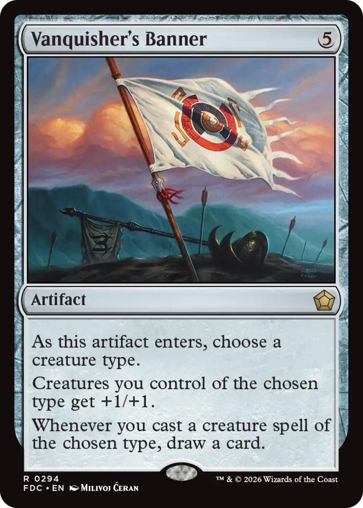 Vanquisher's Banner, Commander: Foundations 294