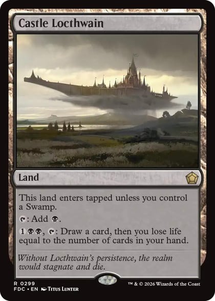 Castle Locthwain, Commander: Foundations 299