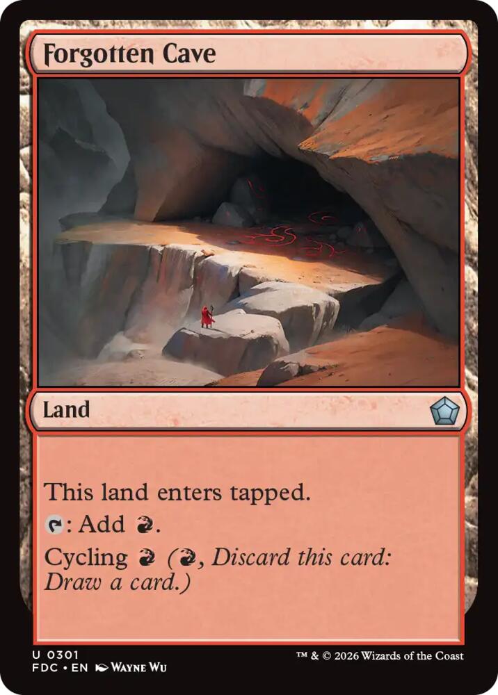 Forgotten Cave, Commander: Foundations 301