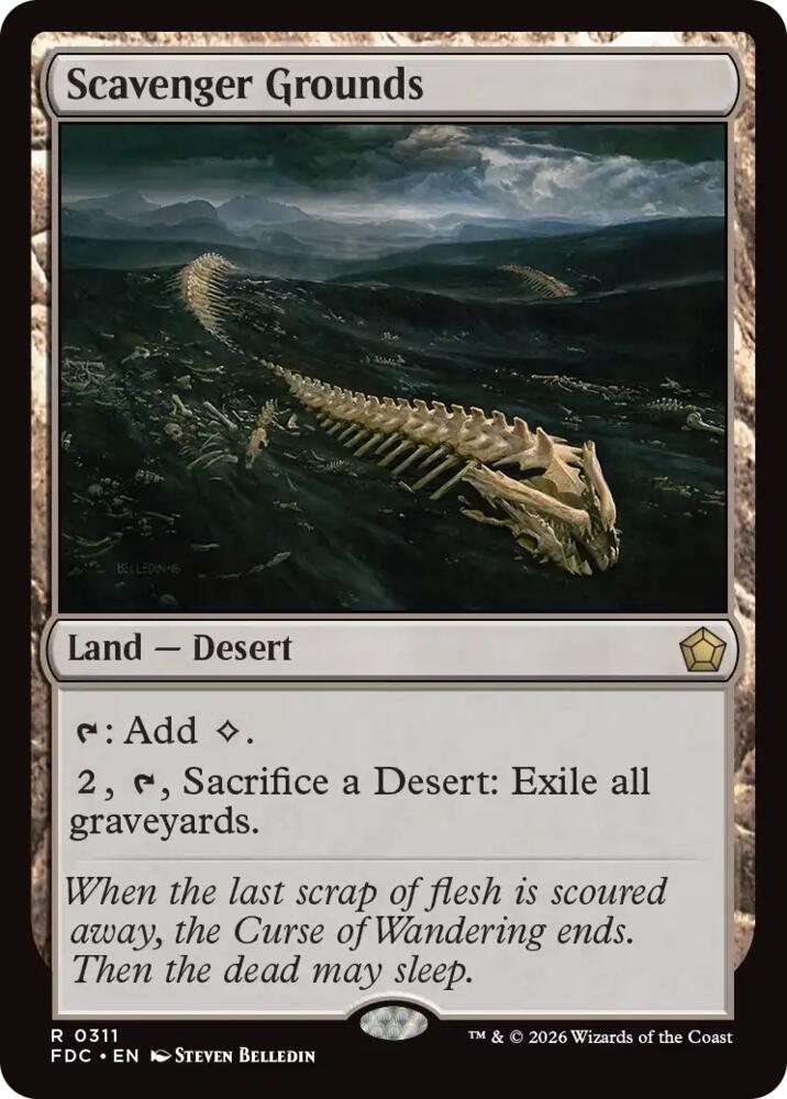 Scavenger Grounds, Commander: Foundations 311