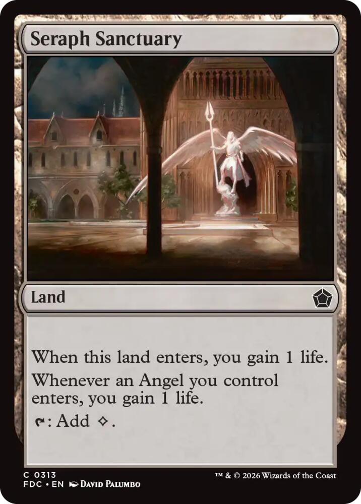 Seraph Sanctuary, Commander: Foundations 313