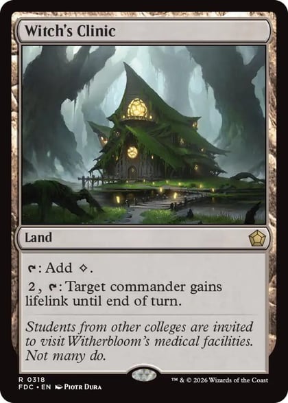 Witch's Clinic, Commander: Foundations 318