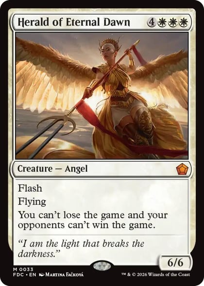 Herald of Eternal Dawn, Commander: Foundations 33
