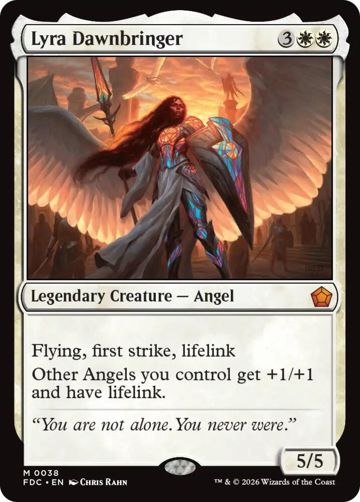 Lyra Dawnbringer, Commander: Foundations 38