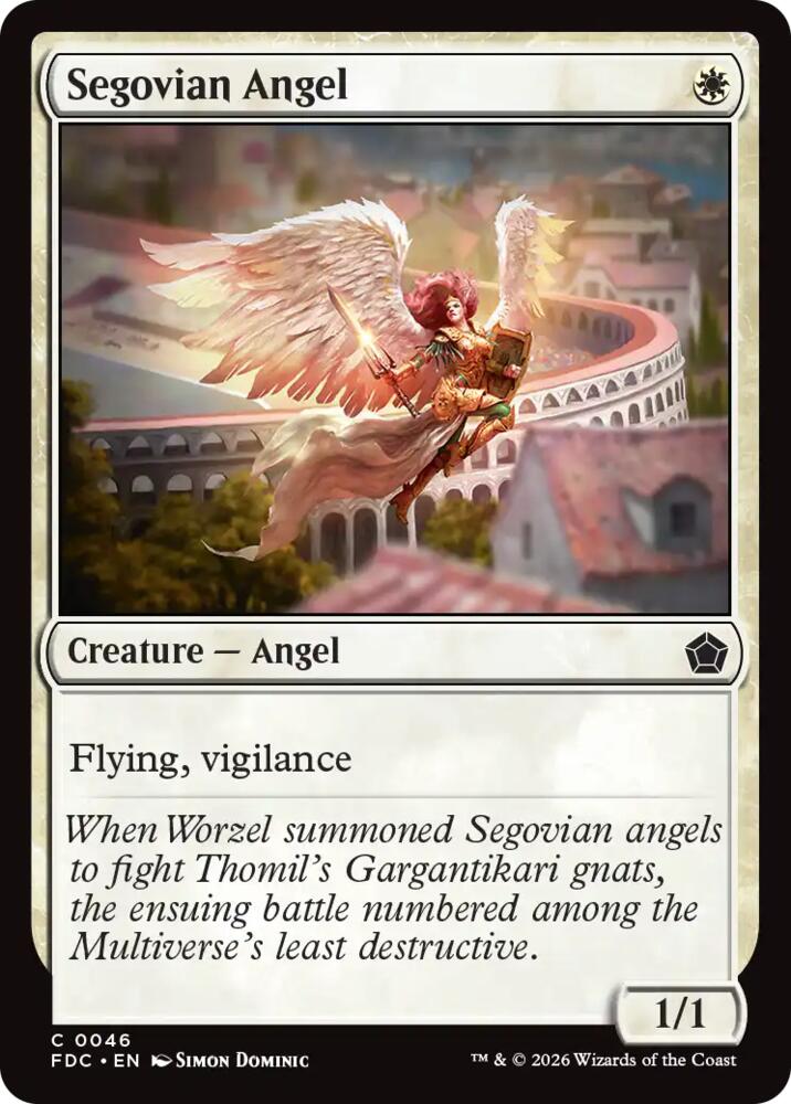 Segovian Angel, Commander: Foundations 46