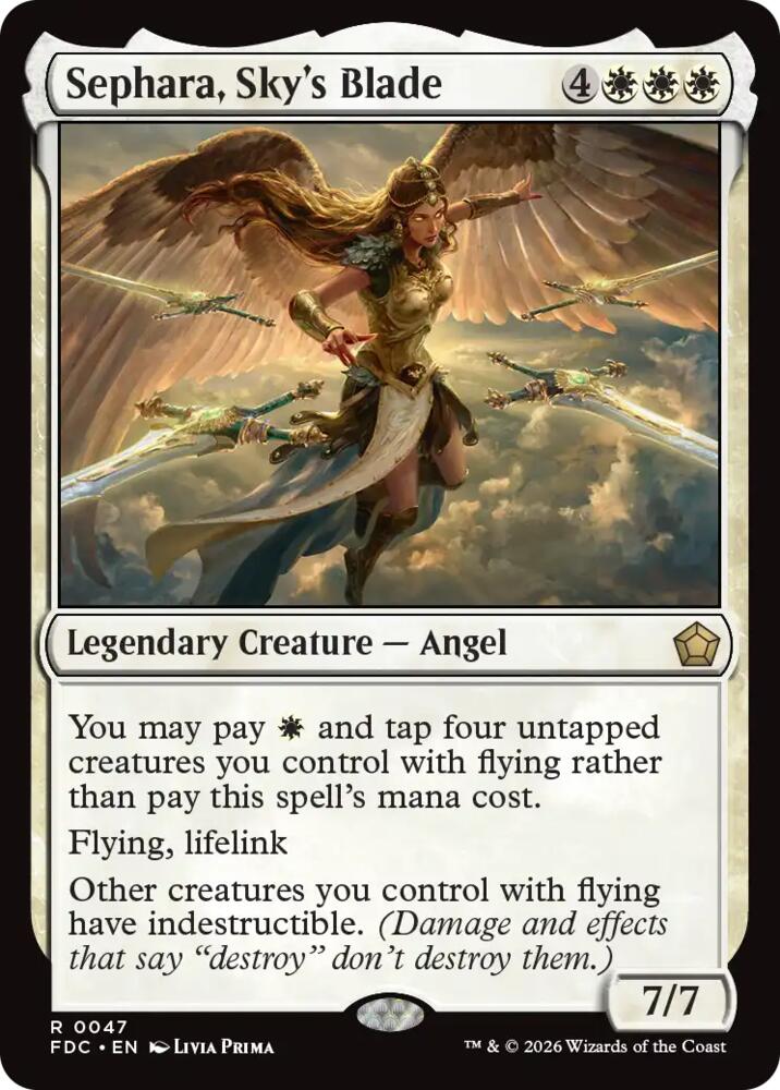 Sephara, Sky's Blade, Commander: Foundations 47