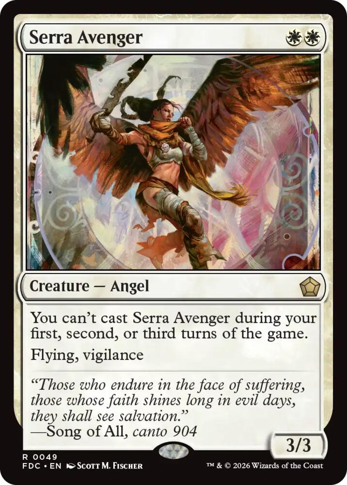 Serra Avenger, Commander: Foundations 49