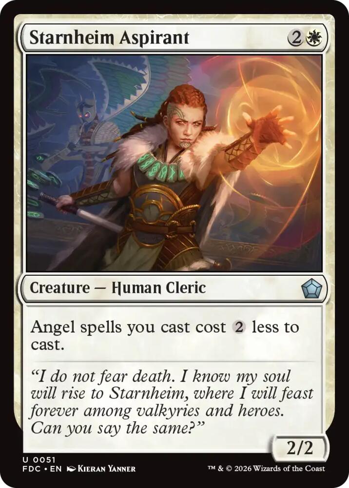 Starnheim Aspirant, Commander: Foundations 51