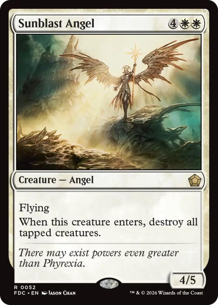 Sunblast Angel, Commander: Foundations 52