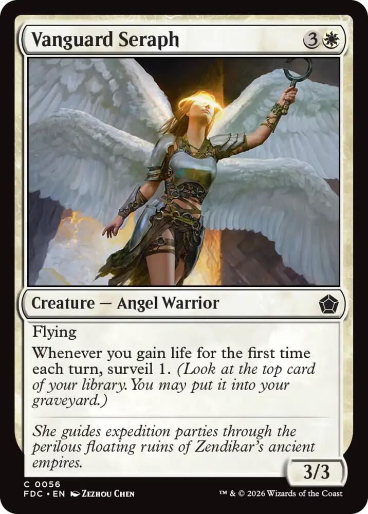 Vanguard Seraph, Commander: Foundations 56