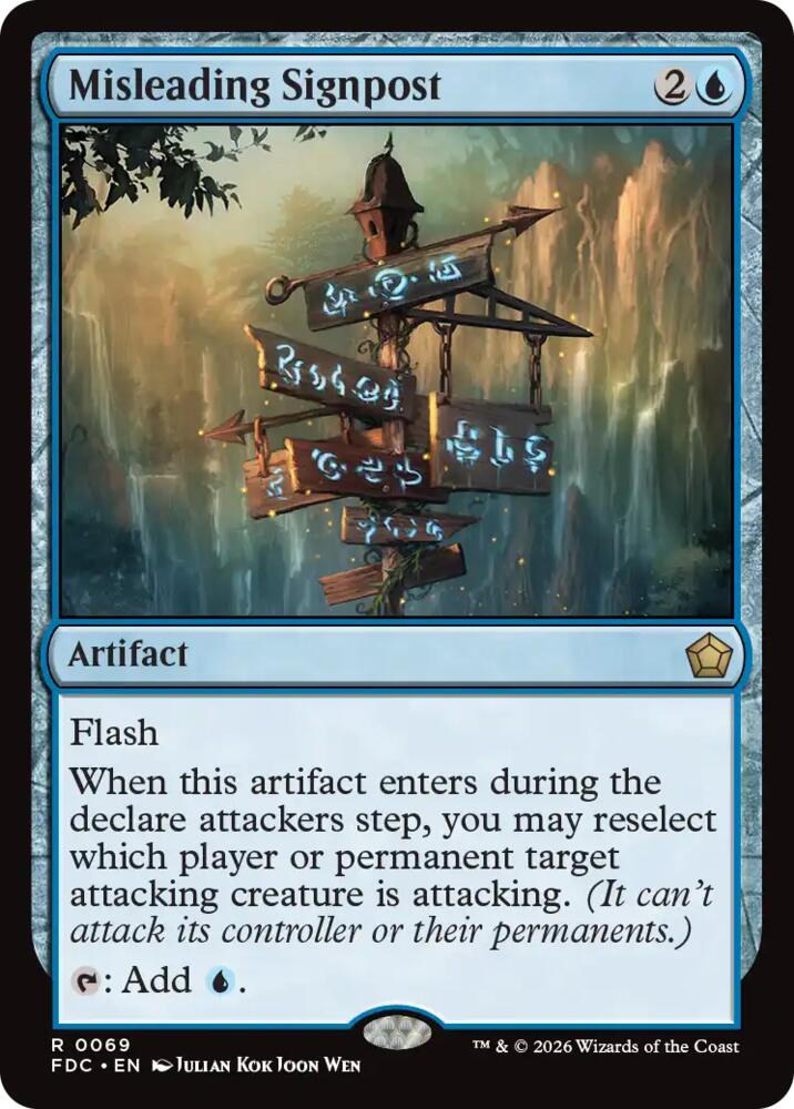 Misleading Signpost, Commander: Foundations 69