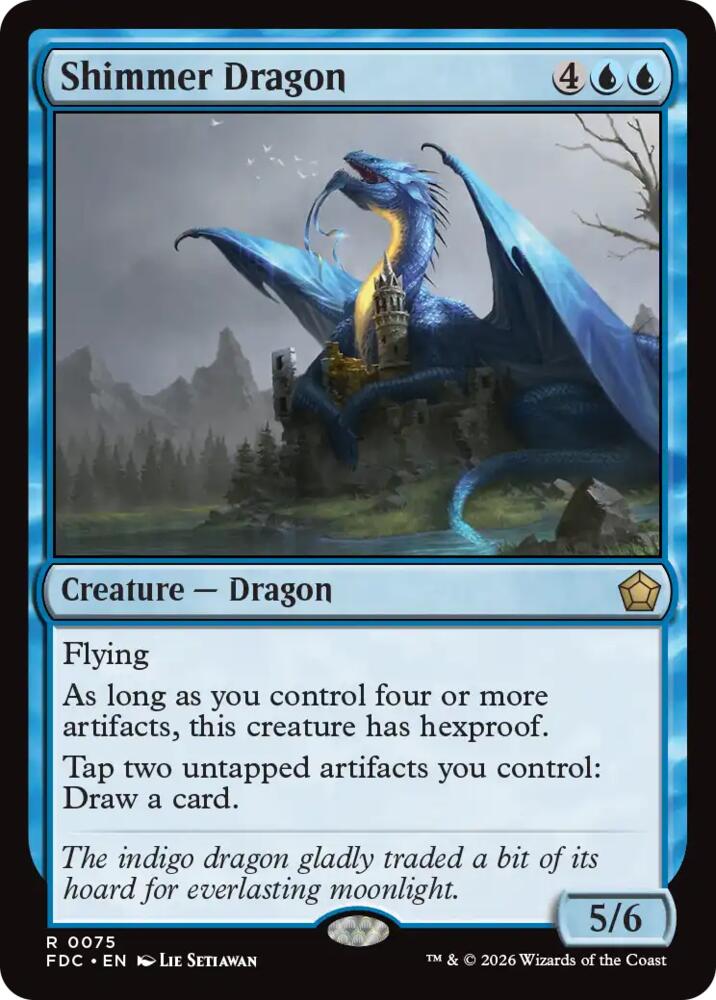 Shimmer Dragon, Commander: Foundations 75