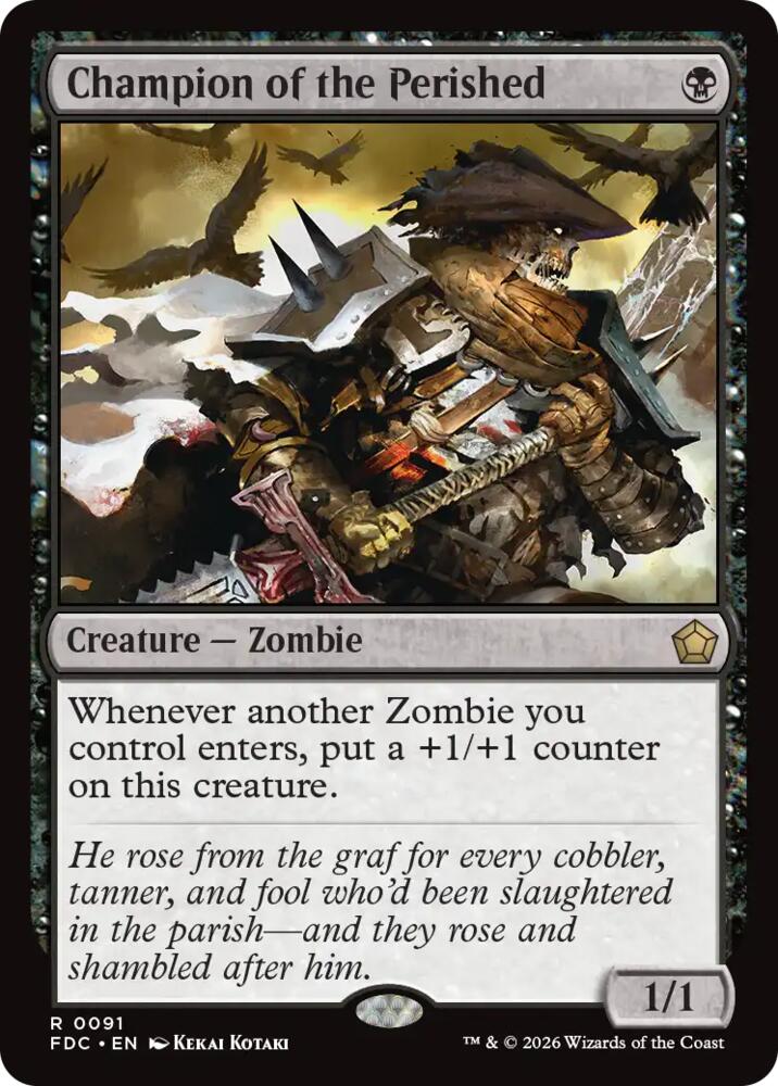 Champion of the Perished, Commander: Foundations 91
