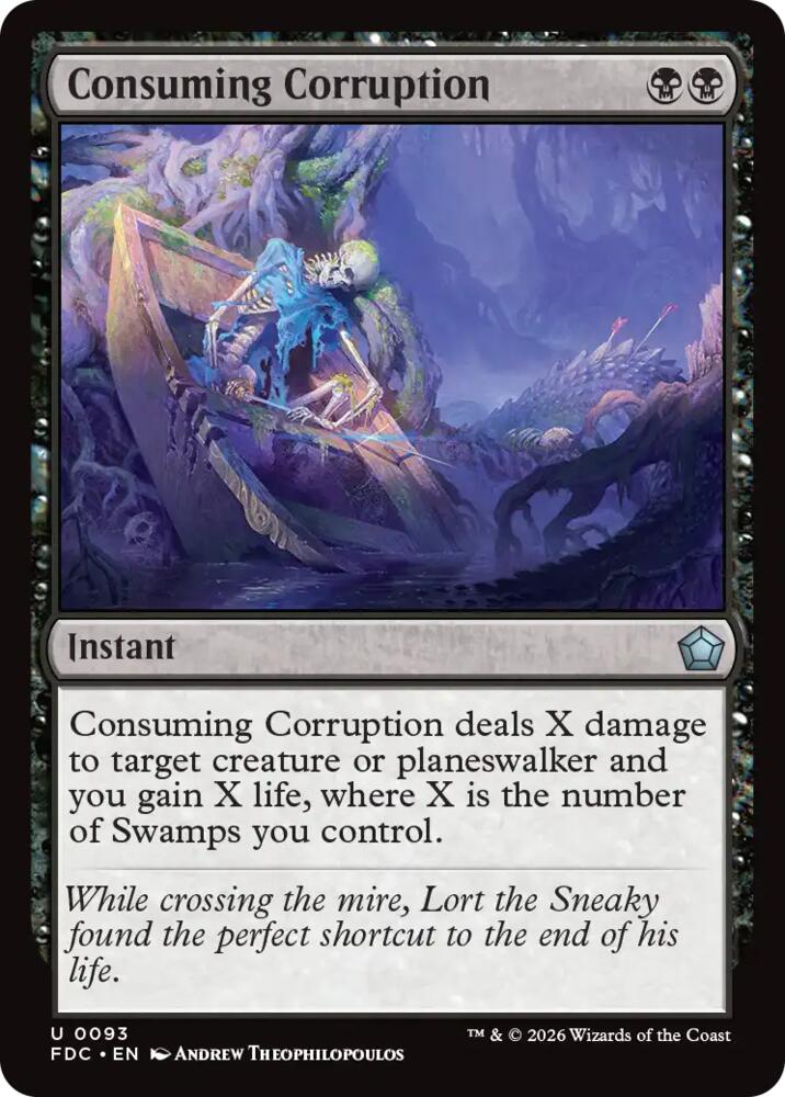 Consuming Corruption, Commander: Foundations 93