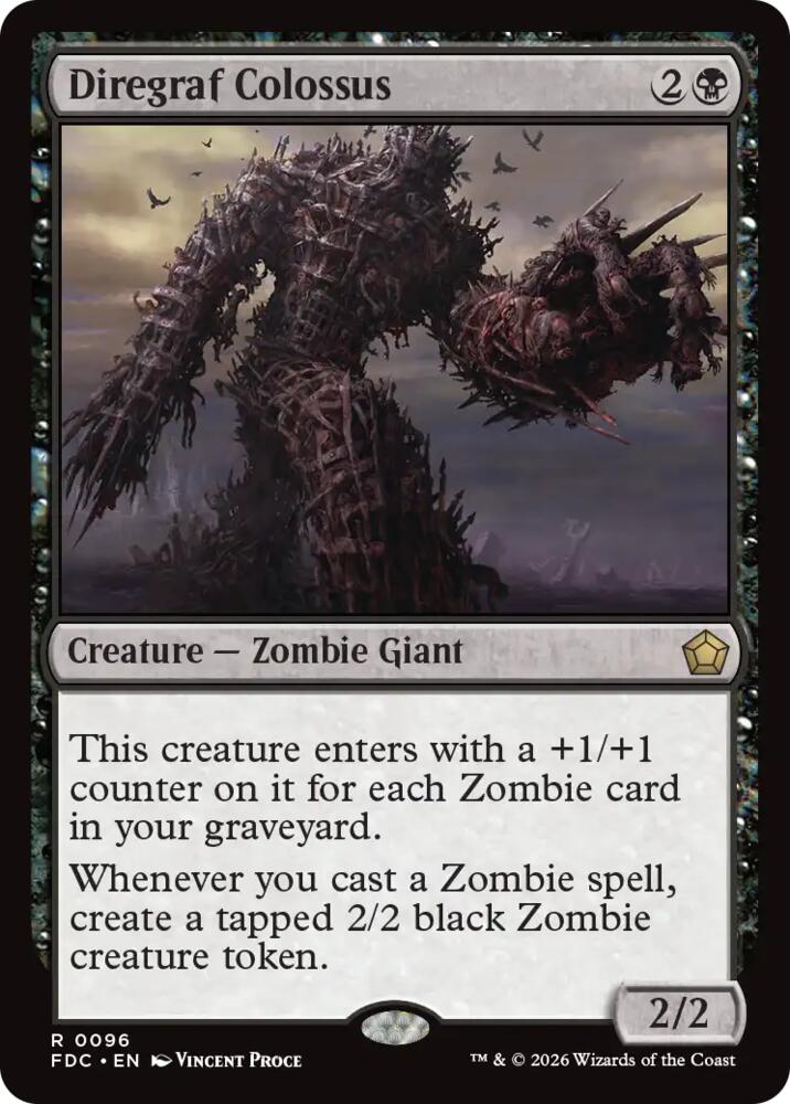 Diregraf Colossus, Commander: Foundations 96