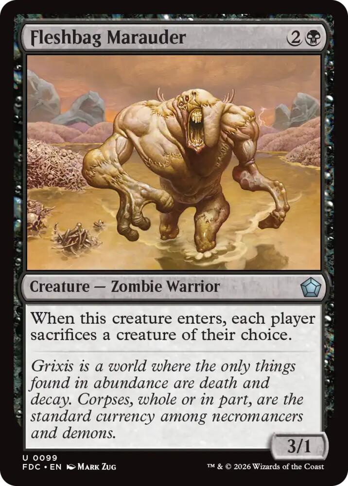 Fleshbag Marauder, Commander: Foundations 99
