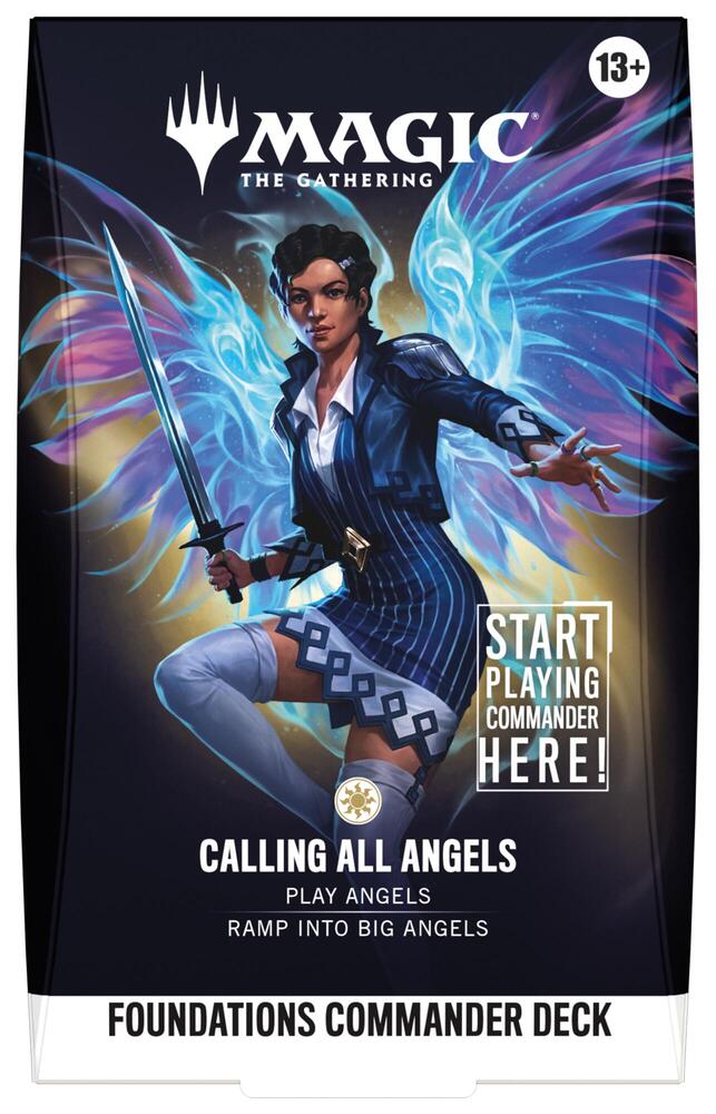 Foundations Commander Deck - Calling All Angels, Commander: Foundations P693140