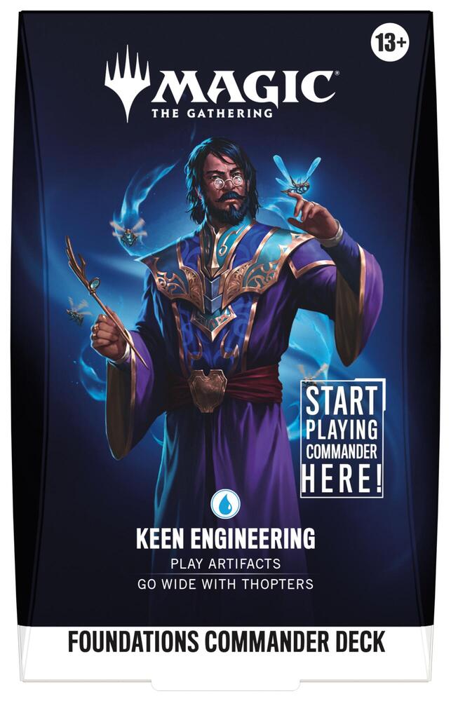 Foundations Commander Deck - Keen Engineering, Commander: Foundations P693141
