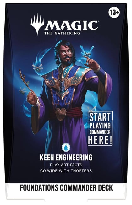 Foundations Commander Deck - Keen Engineering, Commander: Foundations P693141