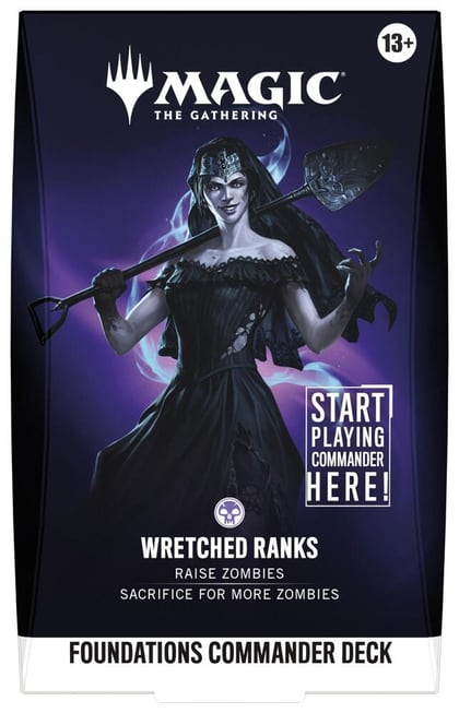 Foundations Commander Deck - Wretched Ranks, Commander: Foundations P693142