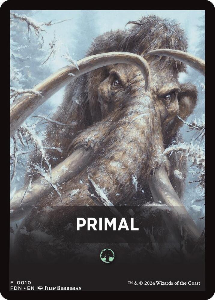 Primal Theme Card, Foundations 10