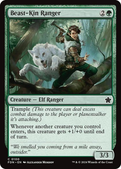 Beast-Kin Ranger, Foundations 100