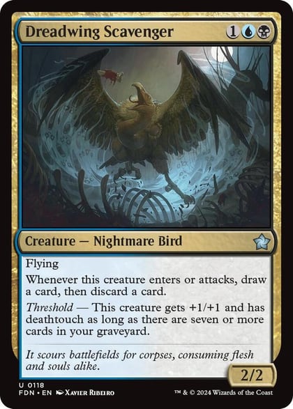 Dreadwing Scavenger, Foundations 118