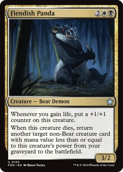 Fiendish Panda, Foundations 120