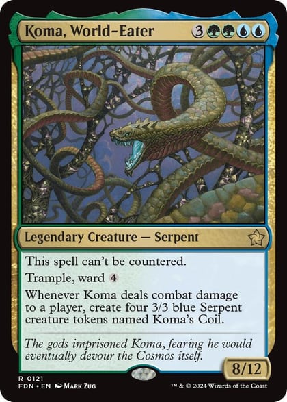 Koma, World-Eater, Foundations 121