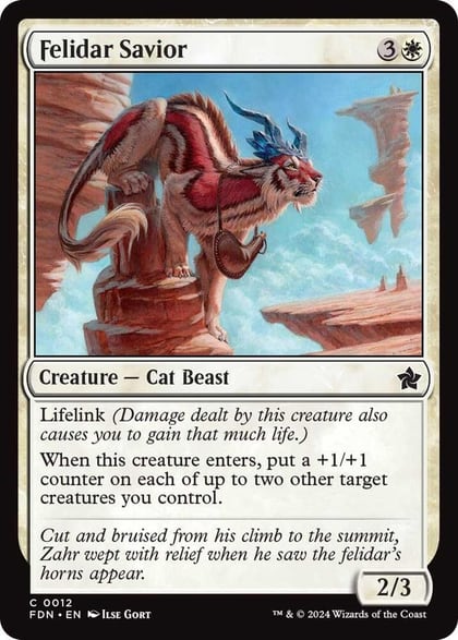 Felidar Savior, Foundations 12