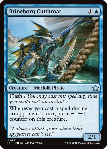Brineborn Cutthroat, Foundations 152
